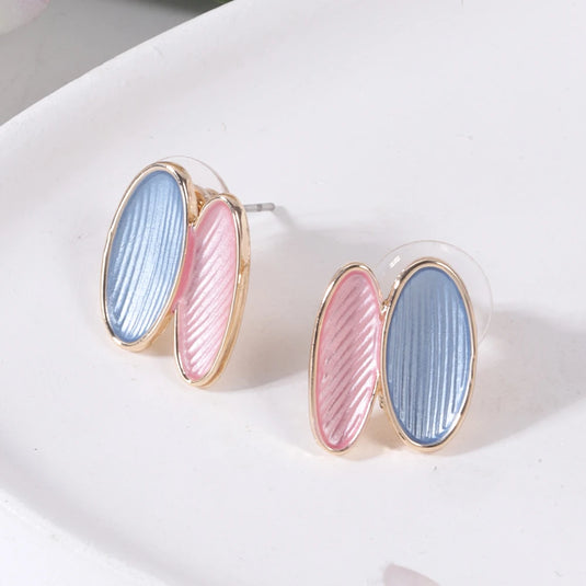 Gold Plated, Stainless Steel, Enamel Coated Multicolor Stylish Set