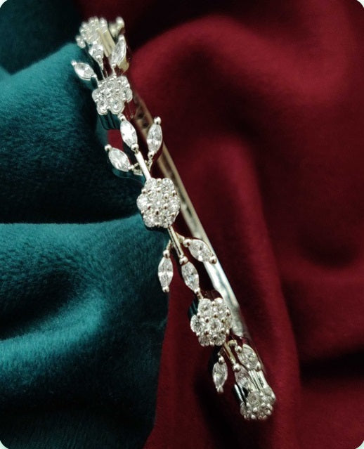 Premium AAA Grade Cubic Zircon / American Diamond Bangle