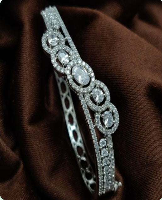 Premium AAA Grade Cubic Zircon / American Diamond Bangle
