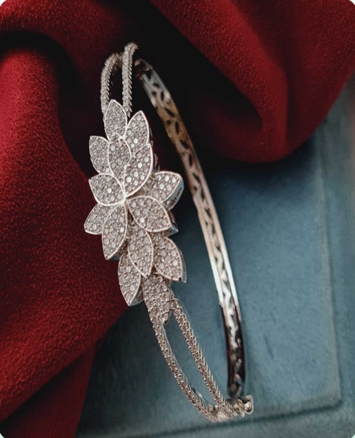 Premium AAA Grade Cubic Zircon / American Diamond Bangle