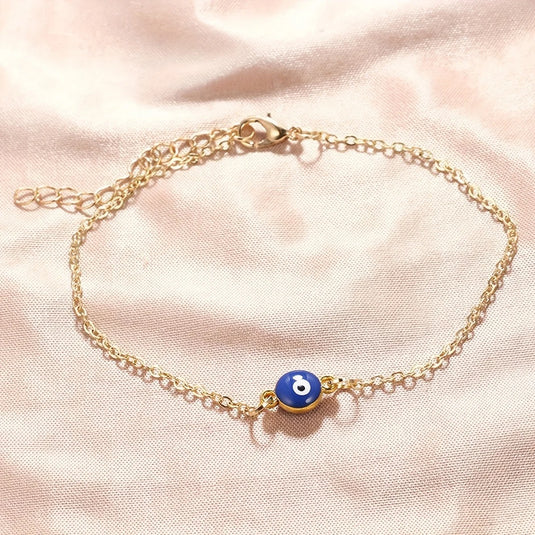 Evil Eye Charm Anklet