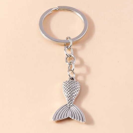 Mermaid Tail Bag Charm / Keychain