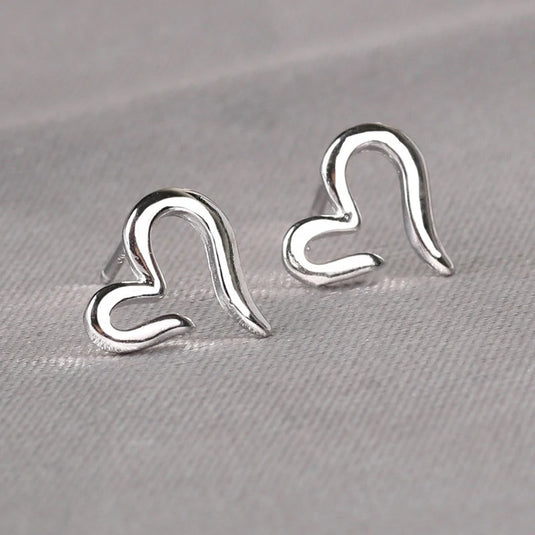 Mini Heart Stud Earrings