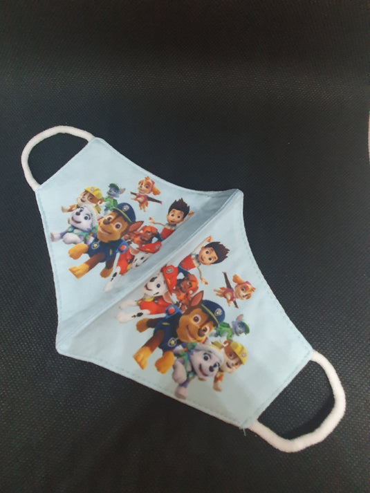 Colorful Paw Patrol Masks