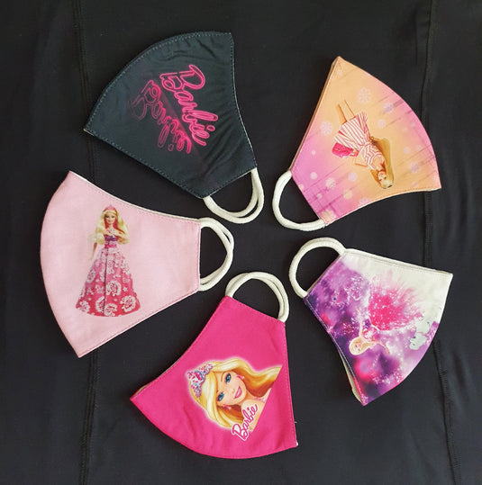 Colorful Barbie Masks