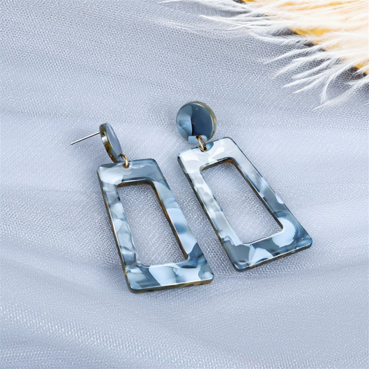 Korean Style Multi colured Acrylic Danglers