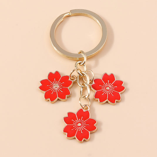 Flower Bag Charm / Keychain