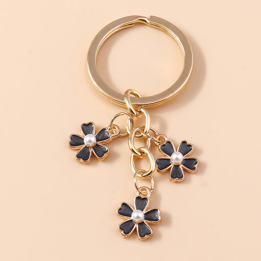Flower Bag Charm / Keychain