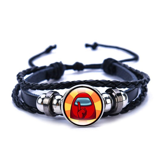 Among Us Game Cartoon Design Popular Resizable Wrist Band