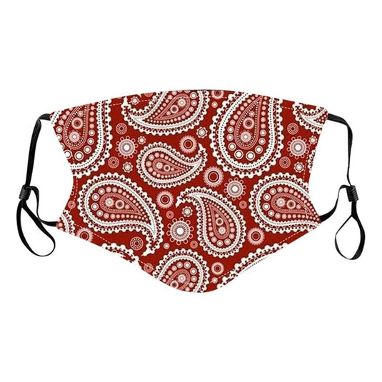 Pretty Printed Adjustable Cotton Masks for Adults