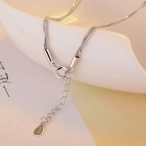 925 Silver Double Layer Star Charm Necklace