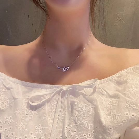 925 Silver Necklace in a beautiful Star design