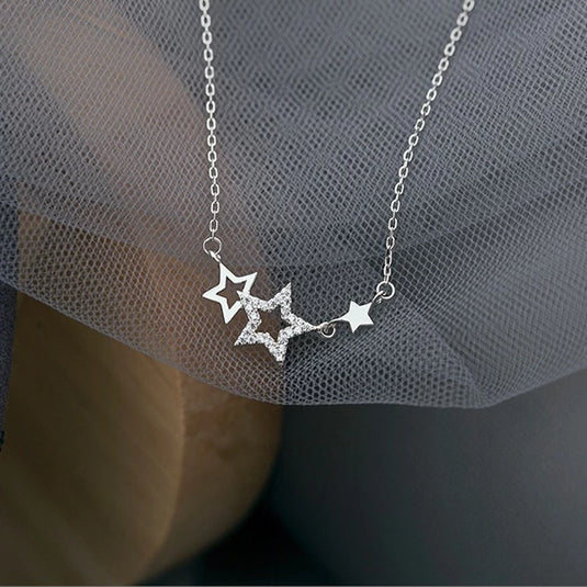 925 Silver Necklace in a beautiful Star design