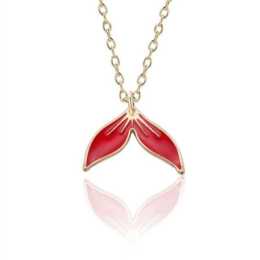 Colorful Mermaid Charm Pendant