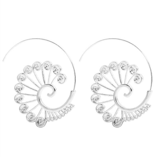 Hoop Style Earrings in Silver