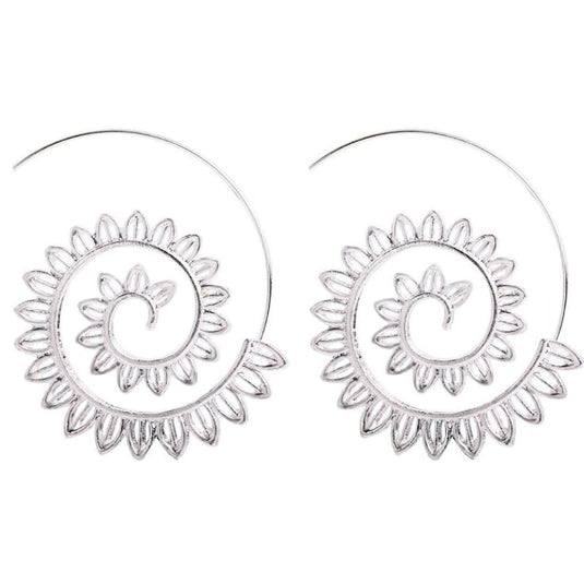 Hoop Style Earrings in Silver