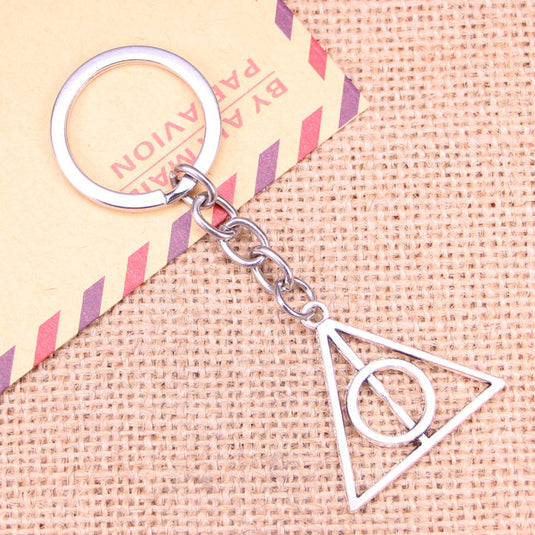 Harry Potter Deathly Hallows Charm Keychain