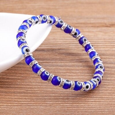 Evil Eye Stretch Bracelet (N)