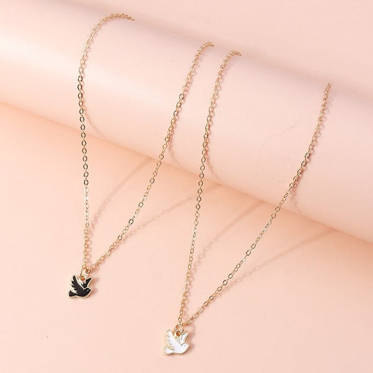 Colorful Bird Charm Pendants