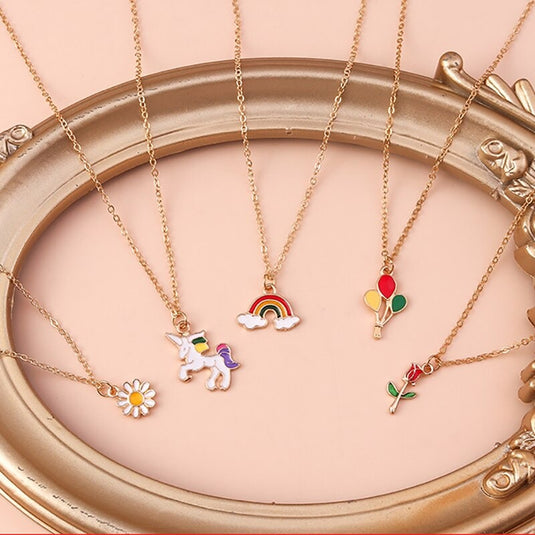 Colorful Charm Pendants