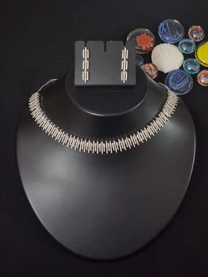 Premium AAA Grade Cubic Zircon / American Diamond Sets - Necklace & Earrings