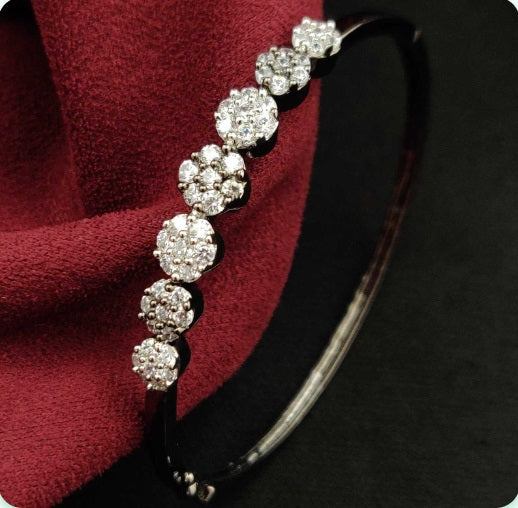 Premium AAA Grade Cubic Zircon / American Diamond Bangle