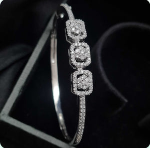 Premium AAA Grade Cubic Zircon / American Diamond Bangle