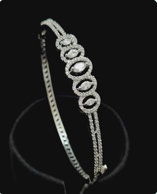 Premium AAA Grade Cubic Zircon / American Diamond Bangle