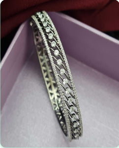 Premium AAA Grade Cubic Zircon / American Diamond Bangle