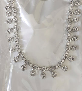 Premium AAA Grade Cubic Zircon / American Diamond Sets - Necklace & Earrings