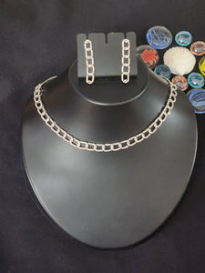 Premium AAA Grade Cubic Zircon / American Diamond Sets - Necklace & Earrings