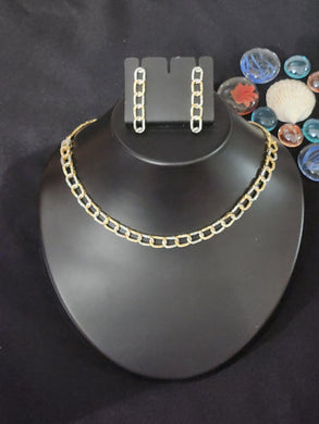 Premium AAA Grade Cubic Zircon / American Diamond Sets - Necklace & Earrings