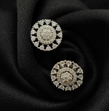 Premium AAA Grade Cubic Zircon/American Diamond Stud Earrings