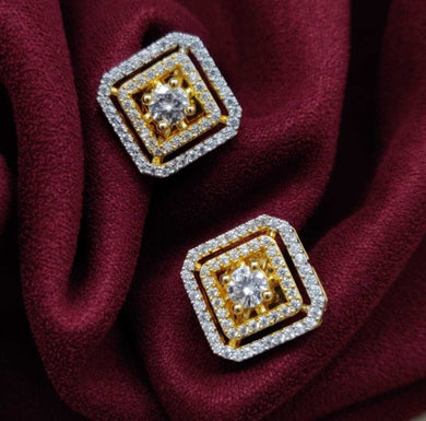 Premium AAA Grade Cubic Zircon/American Diamond Stud Earrings