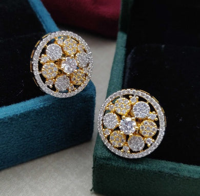 Premium AAA Grade Cubic Zircon/American Diamond Stud Earrings