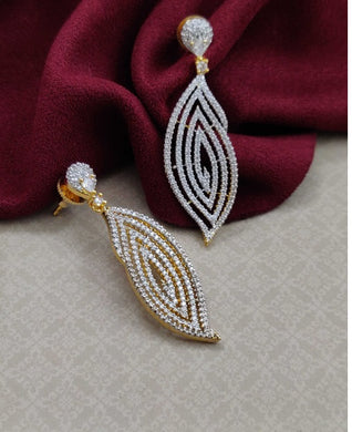 Premium AAA Grade Cubic Zircon/American Diamond Drop Earrings
