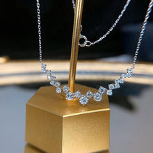 Load image into Gallery viewer, Luxury Premium AD Collection Elegant Cubic Zircon Stud Drop Necklace