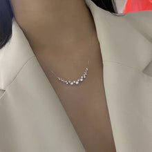 Load image into Gallery viewer, Luxury Premium AD Collection Elegant Cubic Zircon Stud Drop Necklace