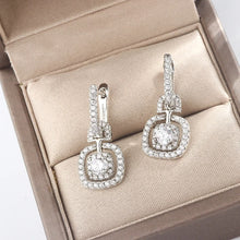 Load image into Gallery viewer, Premium AAA Grade Cubic Zircon/American Diamond Crystal Drop Earrings