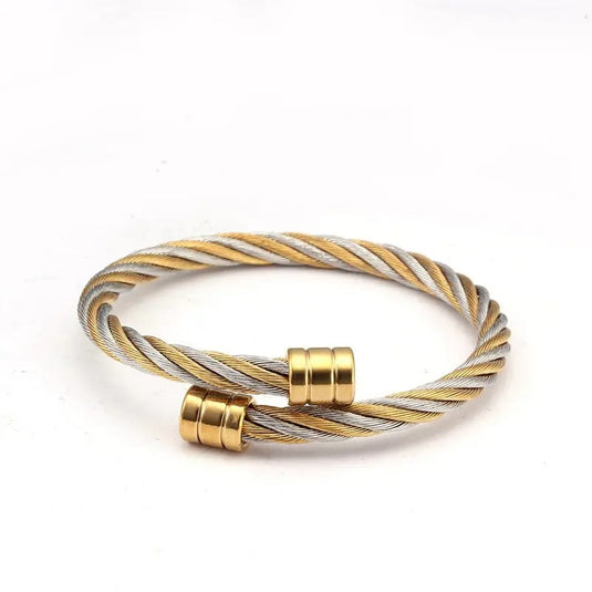 Vintage Fashion Titanium Steel Cuff Bracelet / Bangle To Go For Any Occasion