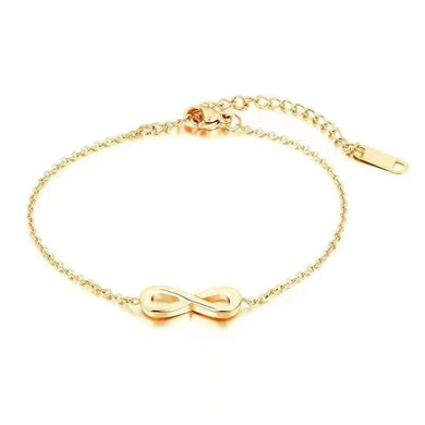 Stainless Steel Adjustable Infinity Bracelet