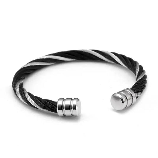 Vintage Fashion Titanium Steel Cuff Bracelet / Bangle To Go For Any Occasion
