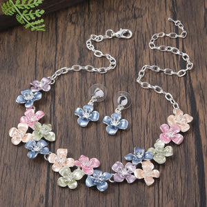 Gold Plated, Stainless Steel, Enamel Coated Multicolor Stylish Set