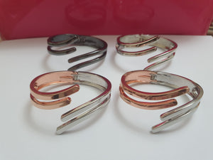 Stylish Formal and Casual wear Hollow Wide Bangle