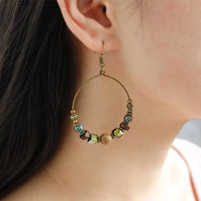 Load image into Gallery viewer, Classic Indo Western Drop Earrings with an Ethnic Look