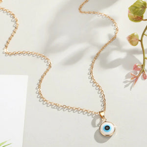 Blue Evil Eye Fashion Pendant