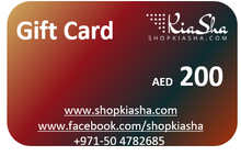 Load image into Gallery viewer, ShopKiasha Gift Card