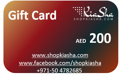 ShopKiasha Gift Card