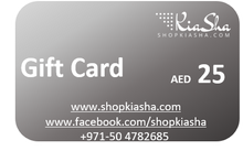 Load image into Gallery viewer, ShopKiasha Gift Card