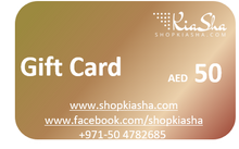 Load image into Gallery viewer, ShopKiasha Gift Card